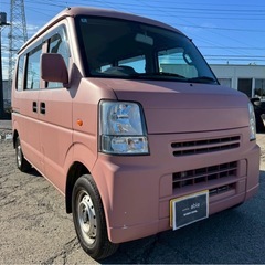 【支払総額16.8万円】DA64Vエブリィバン車検令和9年4月派手な色で目立ってます！機関良好 ETC 修復歴無し！TV Bluetoothの画像