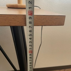 デスク机テーブル横長長机アイアンインダストリアルの画像