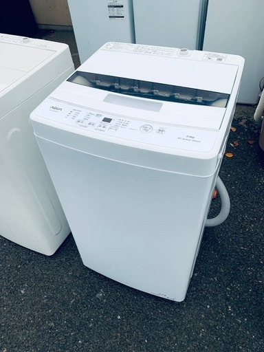 ①✅AQUA 電気洗濯機✅ ✅AQW-S4MBK✅