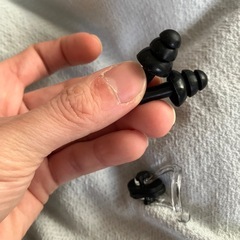 【新品未使用】水泳用　耳栓　鼻栓の画像