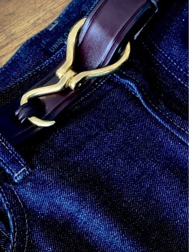 トリーレザー フーフピックベルト ブライドルレザー made in USA