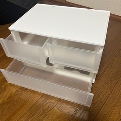 衣装ケース 収納ケース 3点セットの画像