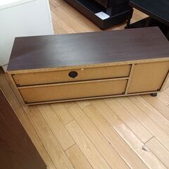 ★リユースのサカイつくば店★TK7718  テレビ台 ブラウン H42×D36×W107 クリーニング済みの画像