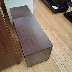★リユースのサカイつくば店★TK7718  テレビ台 ブラウン H42×D36×W107 クリーニング済みの画像