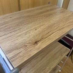 山善　ウッドシェルフの画像