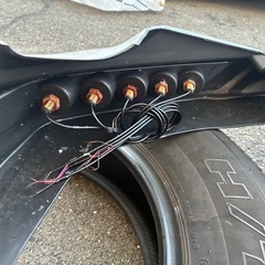 ハイエースワイド　フロントエアロ　未使用品　の画像