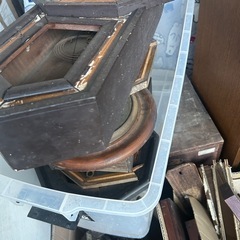 アンティーク　柱時計　ジャンク　まとめ売り　の画像