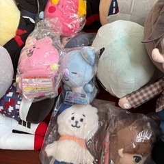 BTS まとめ　大量　tinytan ぬいぐるみ　防弾少年団の画像