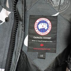 CANADA GOOSE カナダグース　カモフラージュ マウンテンパーカー Lの画像