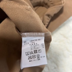 120センチ女児つりズボンの画像