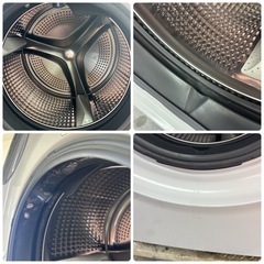 AQUA アクア ドラム式洗濯乾燥機 AQW-DX12M ホワイト 12kg ドラム式洗濯機の画像