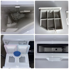 AQUA アクア ドラム式洗濯乾燥機 AQW-DX12M ホワイト 12kg ドラム式洗濯機の画像