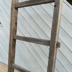 ハシゴ ビンテージ アンティーク 木製の画像