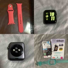 人気のNIKEモデルApple watchシリーズ3 42ミリグレーの画像
