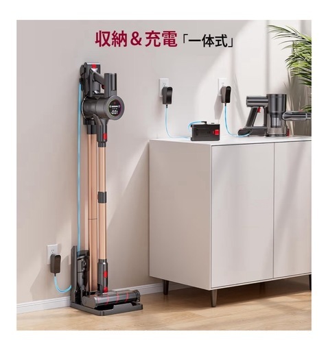 新品　掃除機 コードレス【2026先行販売　80Kpa超強力吸引！AI吸引力 掃除機 コードレス【2026先行販売！業界初独立モーター自走式！80Kpa超