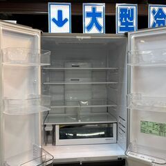 【愛品館八千代店】HITACHI　日立　2022年製　6ドア冷凍冷蔵庫　R-HW49Sの画像