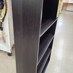 J1938　【リユースのサカイ柏店】　YAMAZEN　ヤマゼン　文庫本ラック　本棚　CMCR-9060　ダークブラウン　クリーニング済み　参考価格3,999円の画像