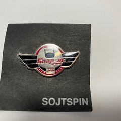 [希少　非売品] SNAP-ON TOOLS　ノベルティピンバッジ　2pcsの画像