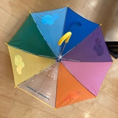子供用傘2本の画像