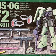 [アミューズメント景品] ファーストガンダムシリーズ　DISPLAY MODEL MS-06F2の画像