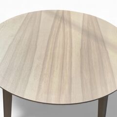 極美品 IKEA lisabo リサボー 円形木製ダイニングテーブルの画像