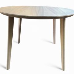極美品 IKEA lisabo リサボー 円形木製ダイニングテーブルの画像