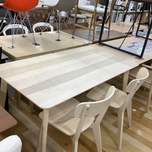 【トレファク ラパーク岸和田店】IKEA ダイニング3点セット　入荷しました。