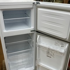 ☆ドリーム荒牧店☆ジモティー割引有☆【クリーニング済】ハイセンス/2ドア冷蔵庫/HR-B12C/120L/2019の画像