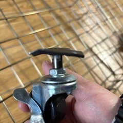 コロ付きカゴ 2つセットの画像