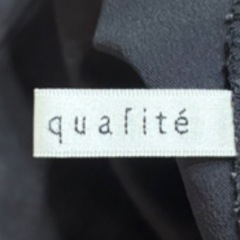 qualité ブラック イージーパンツ☆の画像