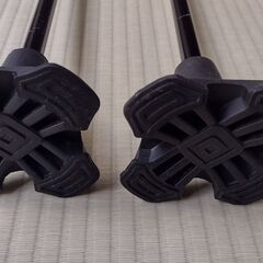 杖　ステッキ　かるがもE４点DX伸縮S・M兼用　ブラックの画像