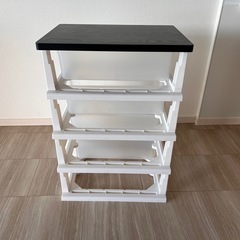 収納ケース（4段引出）の画像