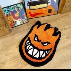 ラグマット(新品) スケボーの画像