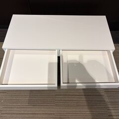 【展示品・未使用品】センターテーブル ローデスク 引き出し付き センターテーブル 🚚自社配送時💳代引き可🚚(現金、クレジット、スマホ決済対応)」の画像