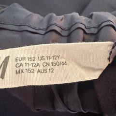 H&M フォーマルスーツ　160150 ネイビーの画像