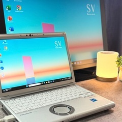 ⭐️Windows11⭐️Office2024⭐️ PanasonicレッツノートSV1 第11世代i5 顔認証 高画質 小型軽量 ノイズキャンセリングマイク207万画素カメラの画像