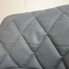 ※取引中/売約済***********　2-16/1　　　　　　　　　　　　　　　　　　　　　　　　　　　　　　　　　　　　未使用/新品　アウトレット　カウンターチェア 昇降式 回転式 足置き付 背もたれ付 ハイチェアー バーチェアー ヴィンテージ調 北欧 グレーの画像