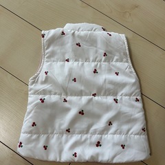 95　花柄　リバーシブル　ベストの画像