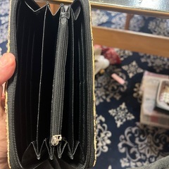 本革パイソン長財布の画像