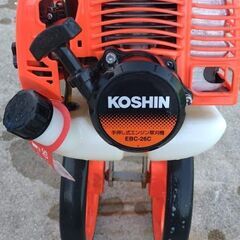 工進 KOSHIN EBC-26C 手押し式 エンジン 草刈機 コーシンの画像