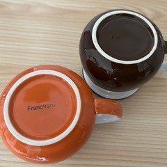 フランフラン マグカップ ２つの画像