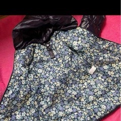 エニィファム　アウター　ネイビー 120cm anyFAMダウンジャケットの画像