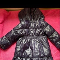 エニィファム　アウター　ネイビー 120cm anyFAMダウンジャケットの画像