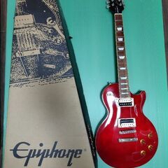 【美品】Epiphone Les Paul Traditional PRO-III ワインレッド エレキギターの画像