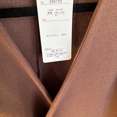 ロングコート　ブラウン　Mの画像