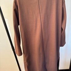 ロングコート　ブラウン　Mの画像