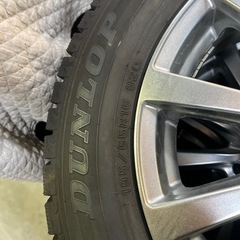195/65R17 バリ溝　タイヤホイールセット　スタッドレス　　の画像