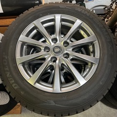 195/65R17 バリ溝　タイヤホイールセット　スタッドレス　　の画像