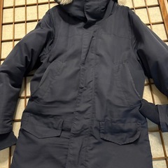 ロングコート
　ネイビーの画像