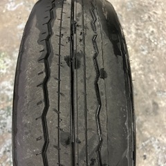 ハイエース 純正 15インチ 鉄　ホイール タイヤ ジャンク  1本の画像